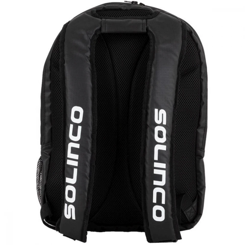 Solinco Tour Tennis Backpack (Black/White) 4 Solinco Tour Tennis Backpack (Black/White) - Image 2