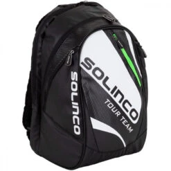 Solinco Tour Tennis Backpack (Black/White)