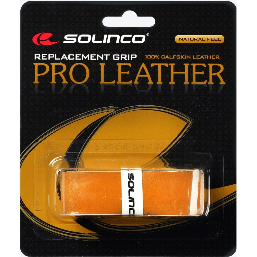 Solinco Pro Leather Replacement Grip (Tan) 3 Solinco Pro Leather Replacement Grip (Tan)