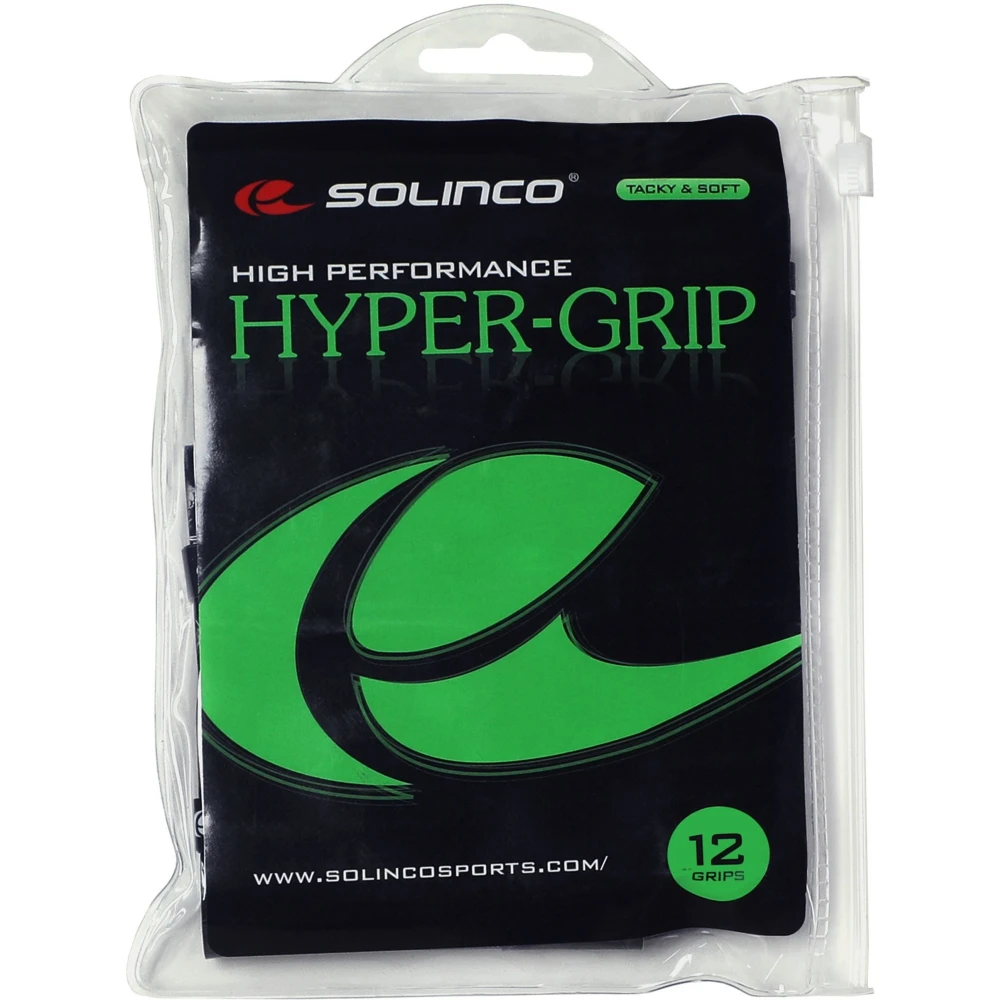 Solinco HyperGrip White Overgrip (12 Pack) 3 Solinco HyperGrip White Overgrip (12 Pack)