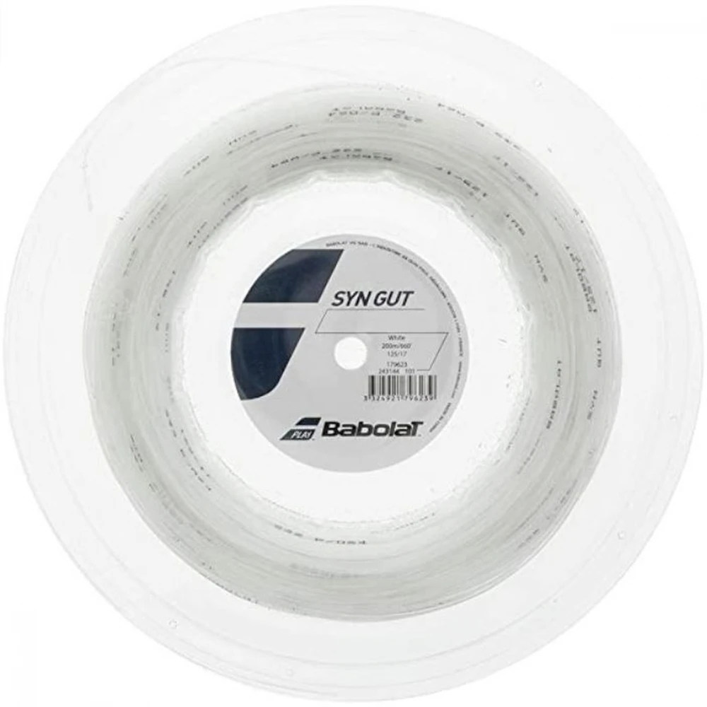 Babolat Synthetic Gut White Tennis String (Reel) 3 Babolat Synthetic Gut White Tennis String (Reel)