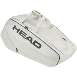 Head Pro X 12R XL Tennis Bag (Corduroy White/Black) -Racquets Shop 260023 YUBK Head Pro X 12R XL Tennis Bag Corduroy WhiteBlack 2 1000 1000