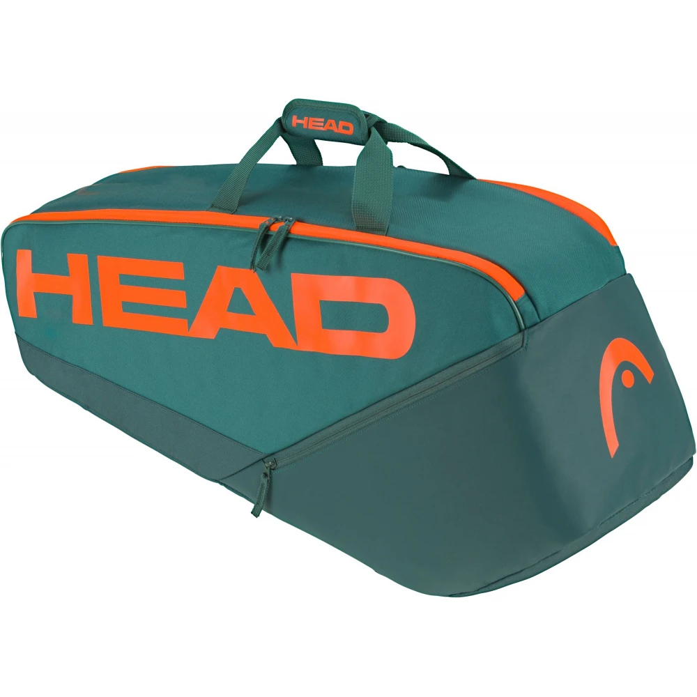 Head Radical Pro 6R Tennis Bag (Dark Cyan/Fluorescent Orange) 3 Head Radical Pro 6R Tennis Bag (Dark Cyan/Fluorescent Orange)