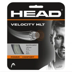 Head Velocity MLT 16g Tennis String (Set) 5 Head Velocity MLT 16g Tennis String (Set) -Racquets Shop 281404 16G head velocity mlt black 16g tennis string set natural 1000 1000