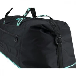 Head Coco Tennis Duffle Bag (Black/Mint) -Racquets Shop 283322 BKMI Head Coco Tennis Duffle Bag Angle 1000 1000