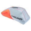 Head Radical 6R Combi Tennis Bag (Grey/Orange) -Racquets Shop 283521.Head Radical 6 Racquet Combi Tennis Bag 1000 1000