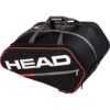 Head Tour Supercombi Pickleball Bag (Black/Orange) -Racquets Shop 283982 BKOR Head Tour Supercombi Pickleball Bag BlackOrange a 1000 1000