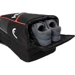 Head Tour Pickleball Backpack (Black/Orange) 5 Head Tour Pickleball Backpack (Black/Orange) -Racquets Shop 283992 BKOR Head Tour Pickleball Backpack BlackOrange b 1000 1000