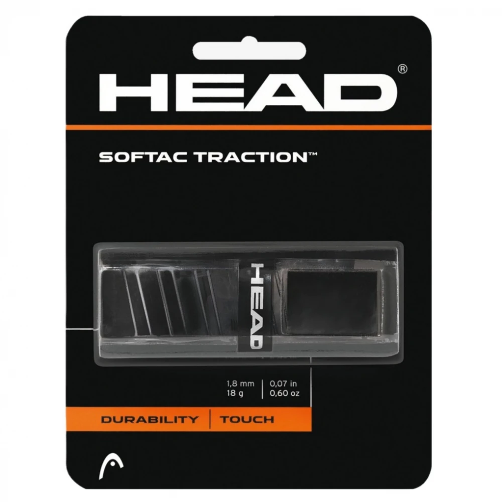 Head Softac Traction Replacement Grip (Black) 3 Head Softac Traction Replacement Grip (Black)