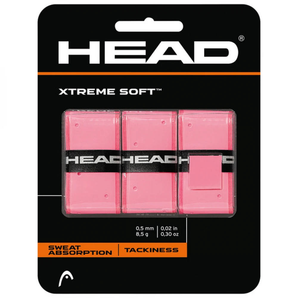 Head XtremeSoft Grip Overgrip (Pink) 3 Head XtremeSoft Grip Overgrip (Pink)