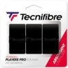 Tecnifibre Players Pro Overgrip 3-Pack (Black) -Racquets Shop 52ATPPLABK Tecnifibre Players Pro Overgrip 3pk Black a 1000 1000