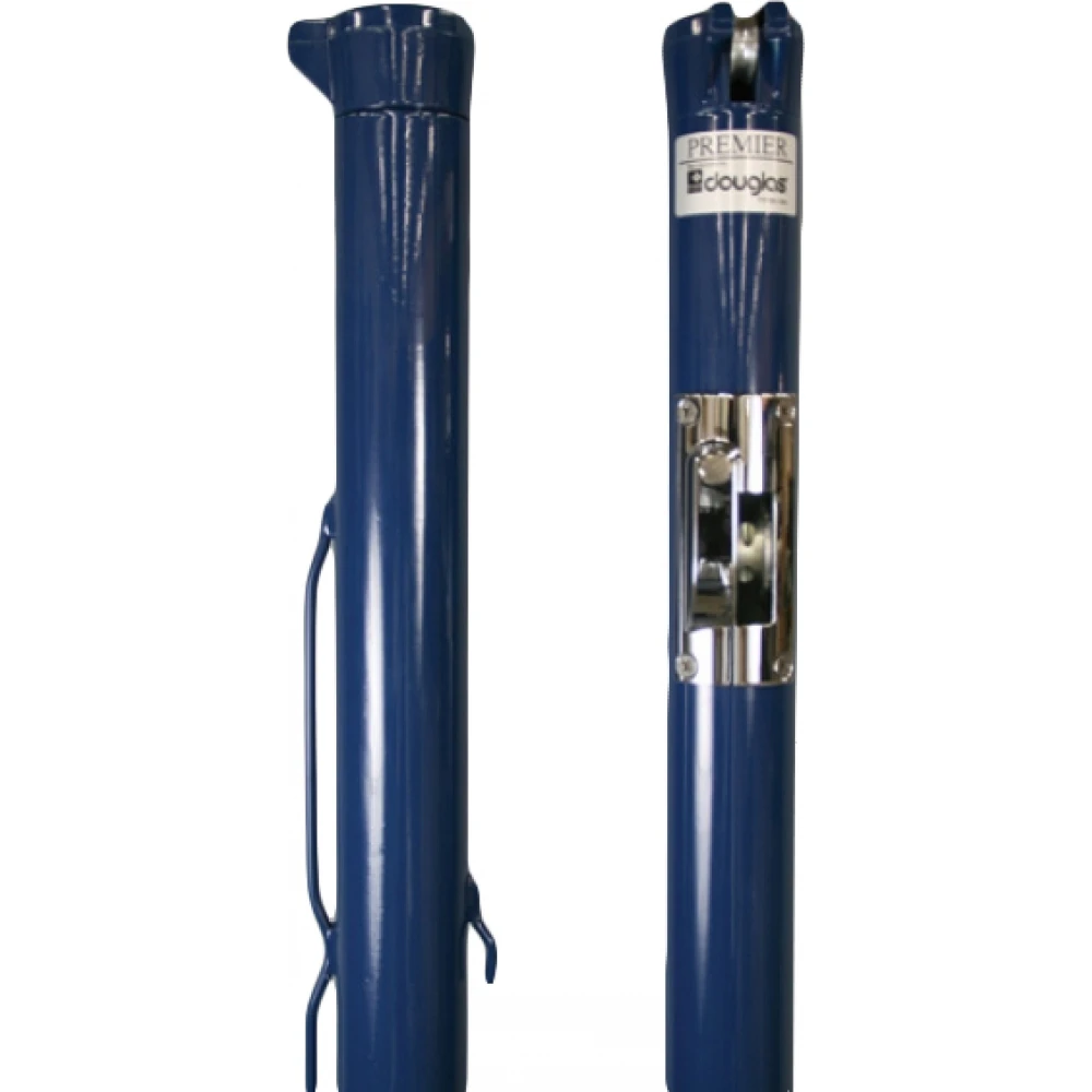 Douglas Premier XS Open Blue Internal Wind Tennis Posts - Plated Gears 3 Douglas Premier XS Open Blue Internal Wind Tennis Posts - Plated Gears