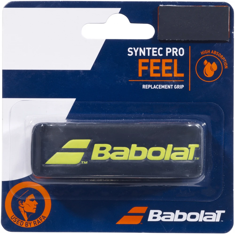 Babolat Syntec Pro Replacement Grip (Black/Yellow) 3 Babolat Syntec Pro Replacement Grip (Black/Yellow)