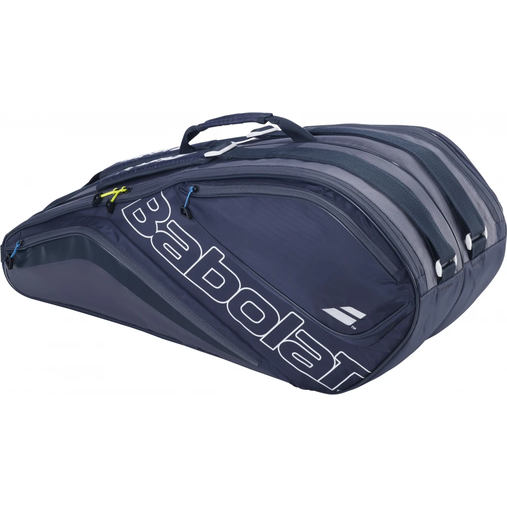 Babolat Evo Court L X 6 Tennis Racquet Bag (Black/Grey) 4 Babolat Evo Court L X 6 Tennis Racquet Bag (Black/Grey) - Image 2