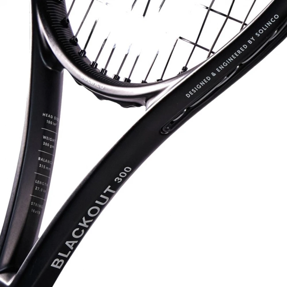 Solinco Blackout 300 (100) Tennis Racquet 5 Solinco Blackout 300 (100) Tennis Racquet - Image 3