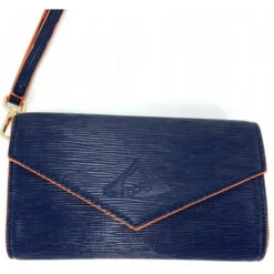 NiceAces Women’s Bala Handmade Vegan Leather Tennis Bag (Blue) -Racquets Shop BLTBBLU clutch 1000 1000