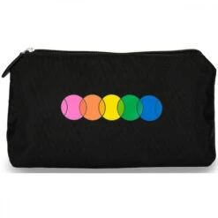 Ame & Lulu Everyday Tennis Pouch (Multicolor Matchpoint)