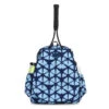 Ame & Lulu Game On Tennis Backpack (Blue Shibori) -Racquets Shop GTBP250 Ame Lulu Game On Tennis Backpack Blue Shibori a min 1000 1000