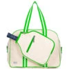 Ame & Lulu Hamptons Pickleball Bag (Limeade) -Racquets Shop HBP153 Ame Lulu Hamptons Pickleball Bag Limeade a 1000 1000
