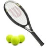 Wilson Hyper Hammer 5.3 Tennis Racquet Bundled W 3 Tennis Balls -Racquets Shop HyperHammer Ball 1000 1000