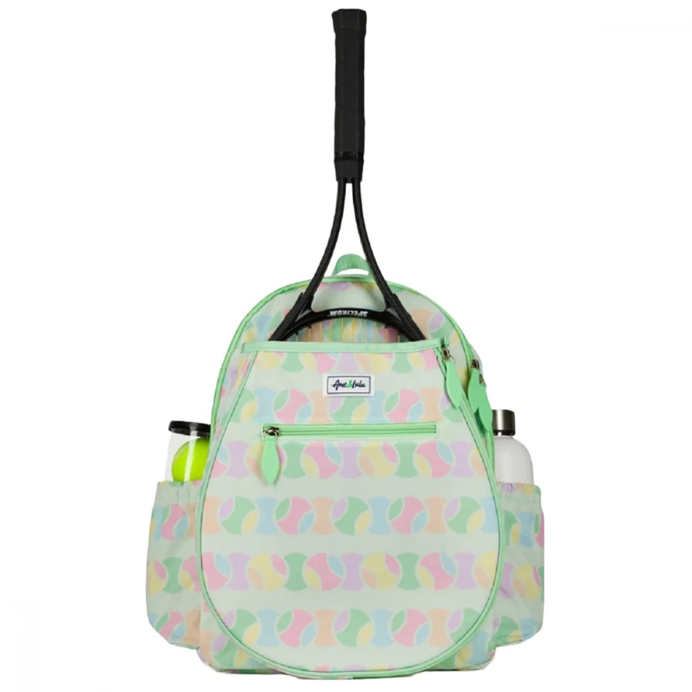 Ame & Lulu Junior Love Tennis Backpack (Cotton Candy) 3 Ame & Lulu Junior Love Tennis Backpack (Cotton Candy)