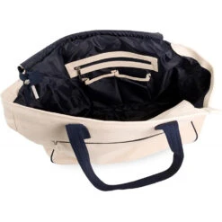 Ame & Lulu Love All Tennis Court Bag (Tennis Stitched Natural) -Racquets Shop LACB266 Ame Lulu Love All Court Bag Tennis Stitched Natural c 1000 1000
