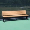 SunTrends Court Bench W/ Backrest - Surface Mount (Multiple Lengths) 1 SunTrends Court Bench W/ Backrest - Surface Mount (Multiple Lengths) -Racquets Shop SunTrends Court Bench with Backrest 2 1000 1000