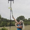 Suspended Ball Fence Trainer - Tennis Serve Training Aid 2 Suspended Ball Fence Trainer - Tennis Serve Training Aid -Racquets Shop TAFT Fence Trainer Suspended Ball Serving Training Aid 1000 1000