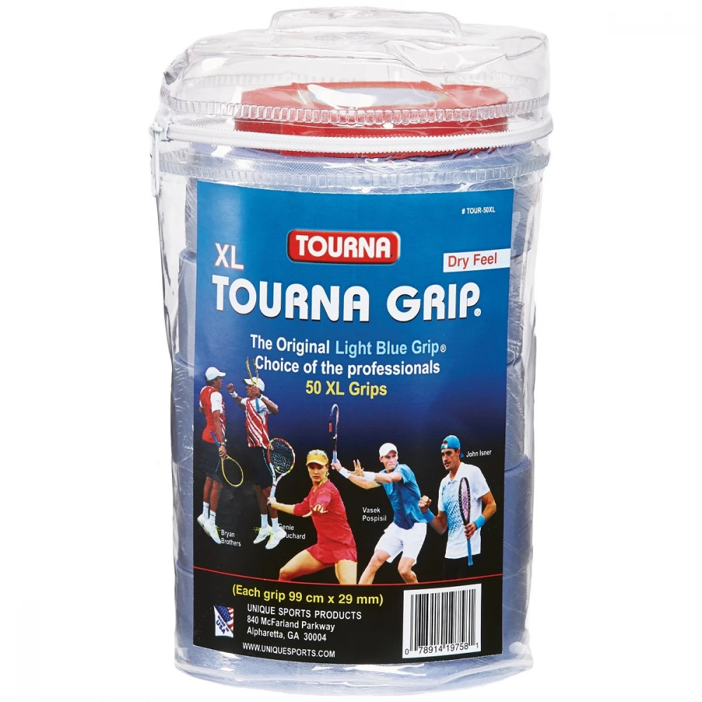 Tourna Grip XL Overgrip (50 Pack) 3 Tourna Grip XL Overgrip (50 Pack)