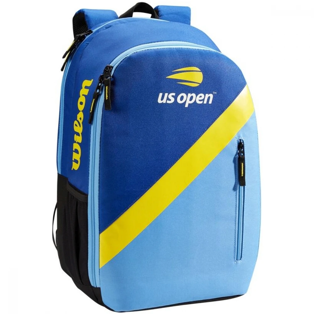 Wilson US Open Tennis Backpack (Blue/Yellow/Navy) 3 Wilson US Open Tennis Backpack (Blue/Yellow/Navy)