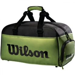 Wilson Super Tour Blade Small Tennis Duffel Bag (Green/Black)