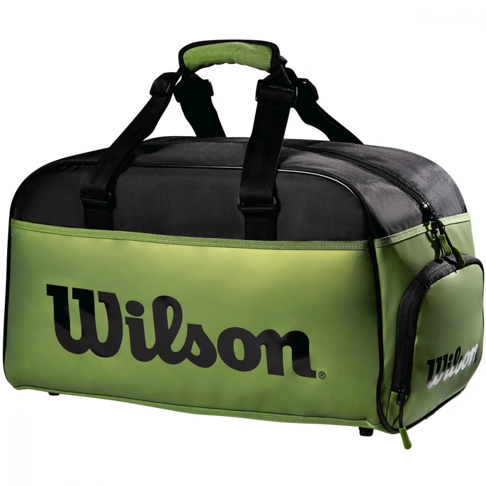 Wilson Super Tour Blade Small Tennis Duffel Bag (Green/Black) 3 Wilson Super Tour Blade Small Tennis Duffel Bag (Green/Black)