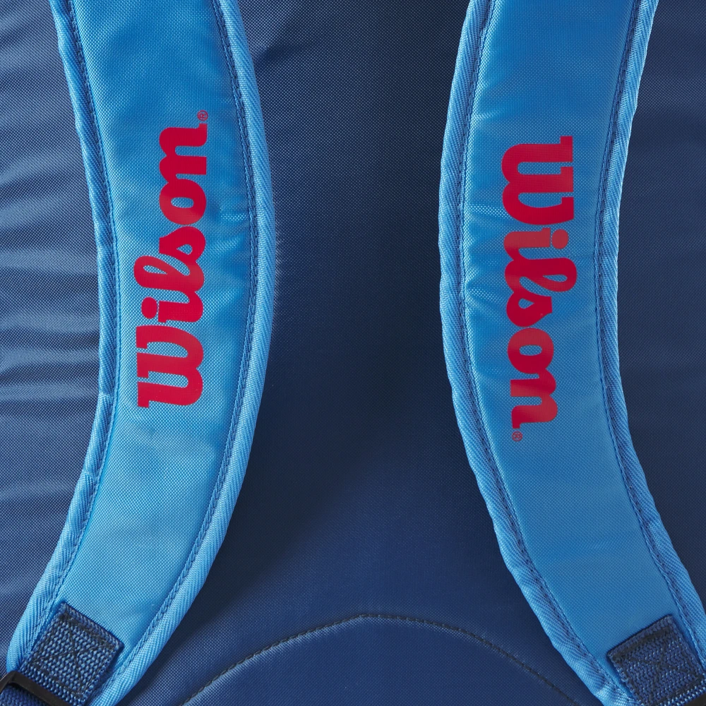 Wilson Junior Tennis Backpack (Blue/Orange) 5 Wilson Junior Tennis Backpack (Blue/Orange) - Image 3