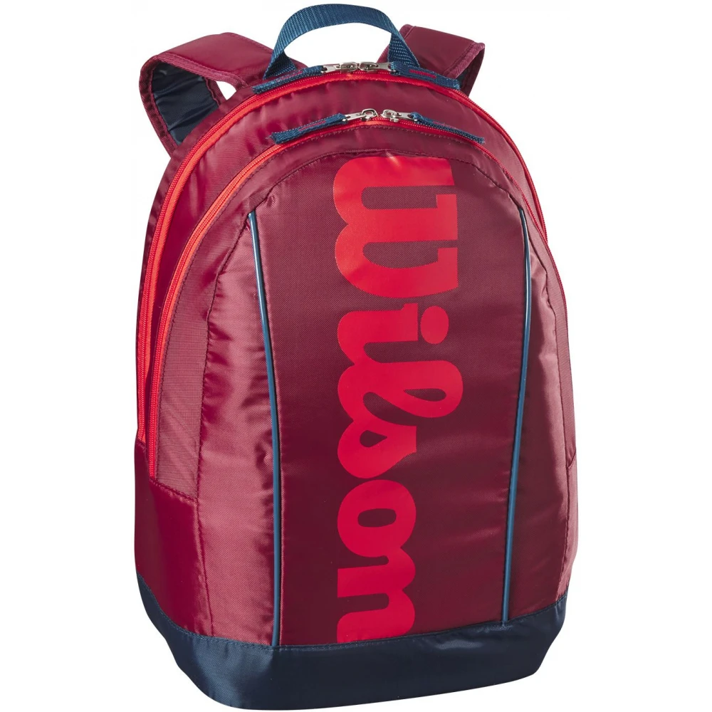 Wilson Junior Tennis Backpack (Red/Infrared) 3 Wilson Junior Tennis Backpack (Red/Infrared)
