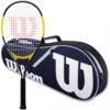 Wilson Energy XL Tennis Racquet Bundled With An Advantage II Tennis Bag -Racquets Shop WRT30160U WRZ601003 BNDL Wilson Energy XL Pre Strung Recreational Tennis Racquet 1000 1000