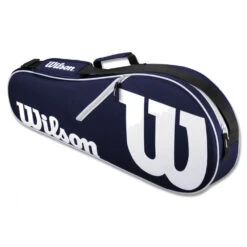 Wilson H2 Hyper Hammer Tennis Racquet Bundled W A Navy Advantage II Bag And 3 Balls -Racquets Shop WRZ601003 Navy 2 1000 1000