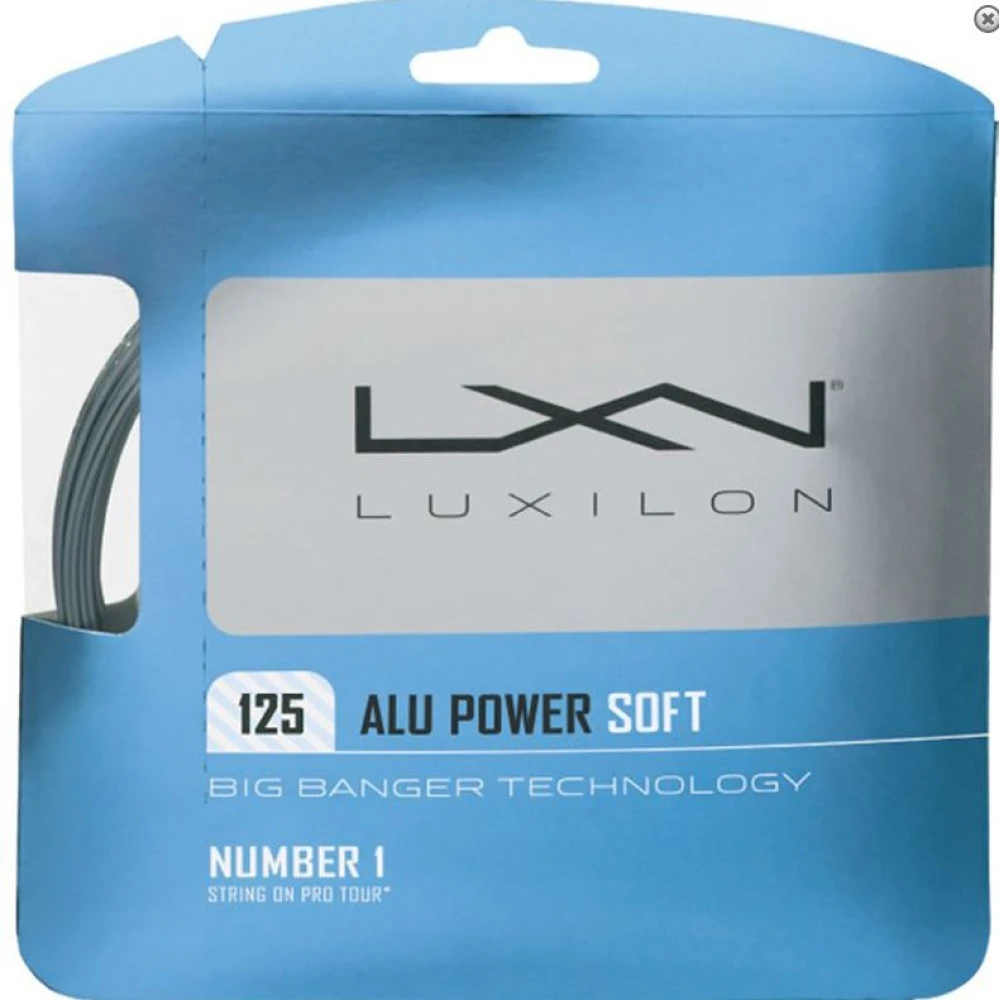 Luxilon ALU Power Soft 125 Tennis String (Set) 3 Luxilon ALU Power Soft 125 Tennis String (Set)