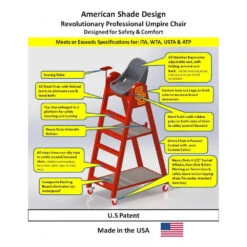 Custom Logo Umpire Chair -Racquets Shop cecluc 3 1000 1000