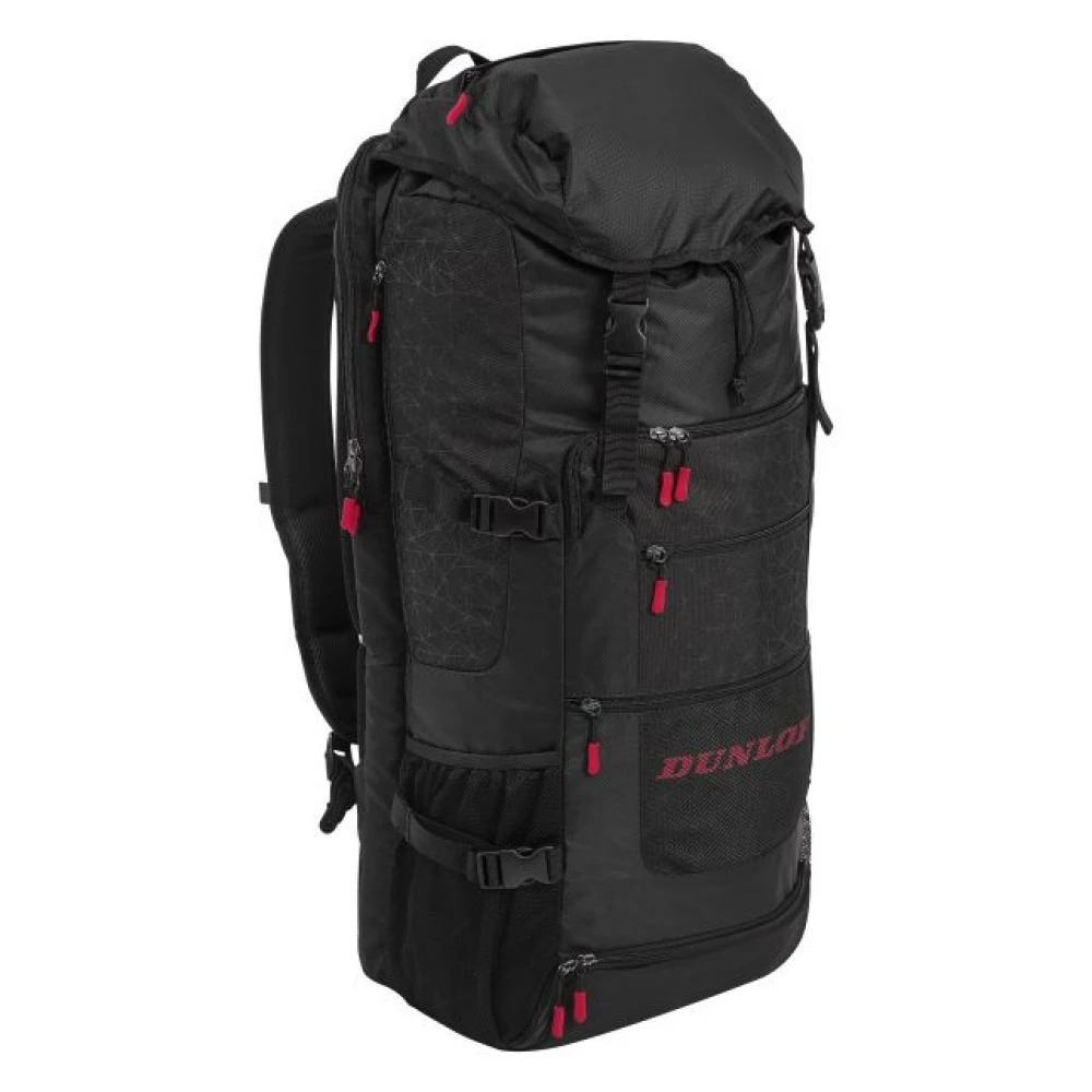 Dunlop SX Casual Sporty Long Tennis Backpack (Black/Red) 3 Dunlop SX Casual Sporty Long Tennis Backpack (Black/Red)