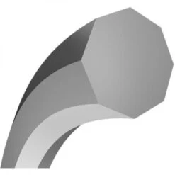 Gamma OCHO 17g Tennis String (Set) -Racquets Shop gamma tennis cross section 600x600 1000 1000 2