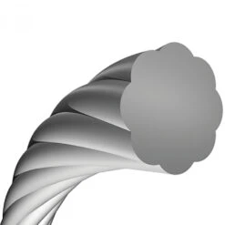 Gamma JET 17g Tennis String (Set) -Racquets Shop gray jet flip 1 1000 1000 3