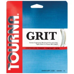 Tourna Grit 18g Tennis String (Set)