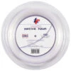 Laserfibre Native Tour 17g Pearl White Tennis String (Reel) -Racquets Shop lfsr205 laserfibre native tour pearl white polyester tennis string reel 1000 1000 1