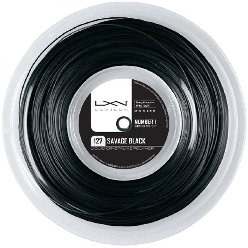 Luxilon Savage Black 127 16g (Reel) 3 Luxilon Savage Black 127 16g (Reel)