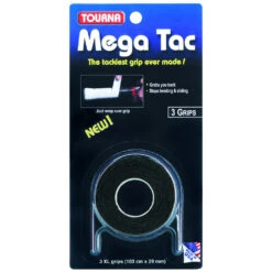 Tourna Mega Tac Overgrip (3 Pack) -Racquets Shop mt bk 1000 1000