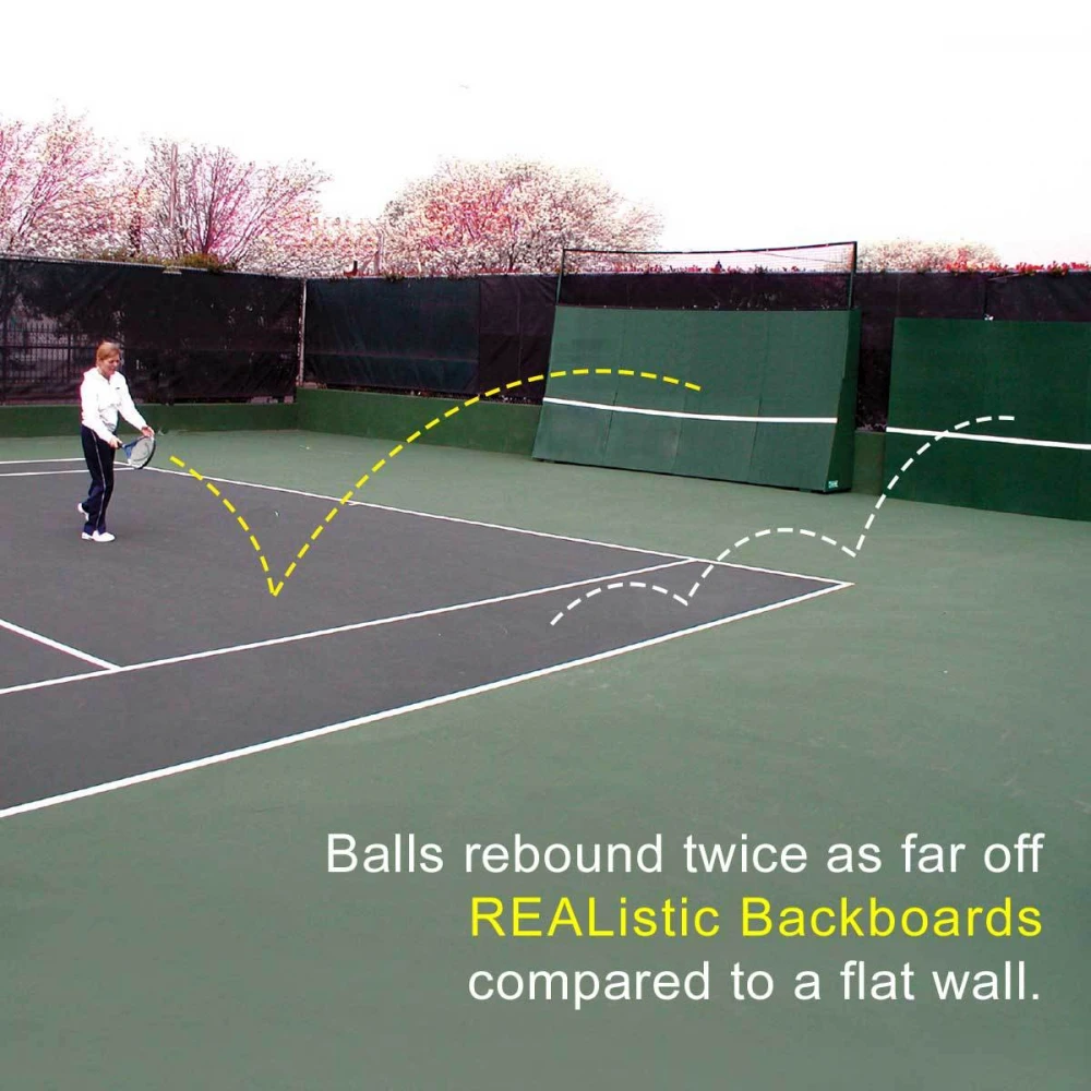 REAListic Straight-Tilt Tennis Backboard 8’H X 12’W 4 REAListic Straight-Tilt Tennis Backboard 8’H X 12’W - Image 2