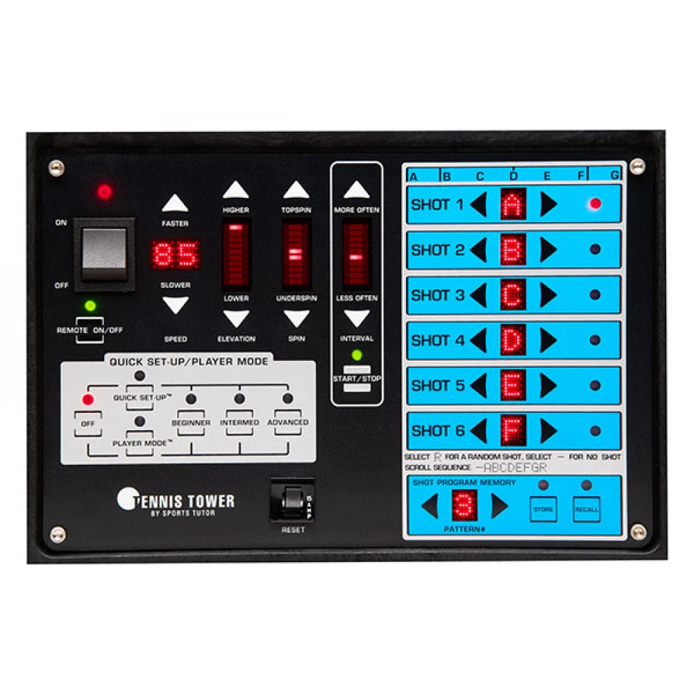 Sports Tutor Tennis Tower IO Deluxe Ball Machine W/ Remote Option 5 Sports Tutor Tennis Tower IO Deluxe Ball Machine W/ Remote Option - Image 3