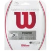 Wilson Synthetic Gut Power 17g White Tennis String (Set)