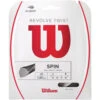Wilson Revolve Twist 17g Grey Tennis String (Set) -Racquets Shop wr830000117 revolve twist 17 gy pkg 1 1000 1000