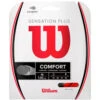 Wilson Sensation Plus 16g Red Tennis String (Set) -Racquets Shop wr830040116 sensation plus 16 rd pkg 1000 1000
